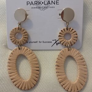 Park Lane Women's Raleigh Woven Drop Earrings